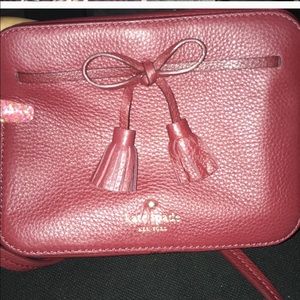 ARLA BURGUNDY PURSE KATE SPADE